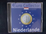 Set Monede Euro Olanda 1999-2001, 8 Piese UNC - Colecție Euro Olanda, Set Euro 1999, 2000, 2001