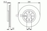 Disc frana FIAT GRANDE PUNTO (199) (2005 - 2016) BOSCH 0 986 479 S91