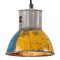 vidaXL Lustră suspendată industrială 25 W multicolor 17 cm E27 rotund 344402