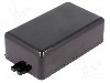 Carcasa ABS, 70mmx119mmx40mm, MASZCZYK - KM-55A BK