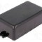 Carcasa ABS, 70mmx119mmx40mm, MASZCZYK - KM-55A BK