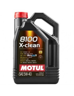 Ulei motor Motul 8100 X-Clean 5w40 5L foto