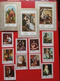 AJMAN, PICTURI - COLIȚE + SERIE COMPLETĂ MNH