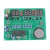 Kit DIY Ceas Electronic Digital AT89C2051, Componente Nesudate, 5-12V, Baterie Rezerva CR2032, Incepatori