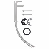 Cumpara ieftin Baterie mixer de baie, argintiu, 12x30 cm