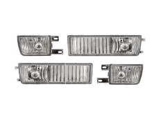 Set lampa semnalizare fata VW GOLF 3, 08.1991-04.1999; VENTO/JETTA (USA) (1H), 01.1992-10.1998, Taiwan, partea stanga+dreapta, cu lampa ceata fata;ti