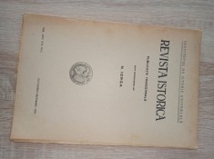Revista Istorica, supt conducerea lui N. Iorga, LOT 4 REVISTE INTERBELICE