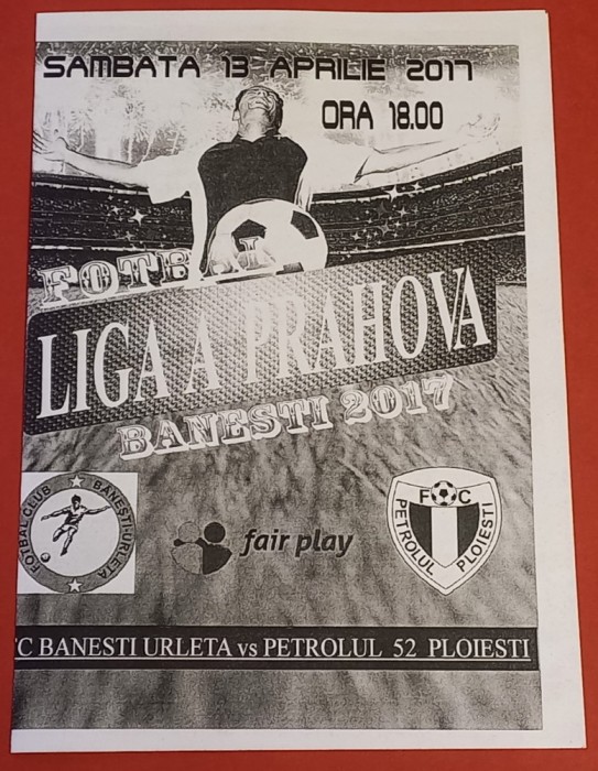 Program meci fotbal AFC BANESTI - PETROLUL PLOIESTI (13.04.2017)