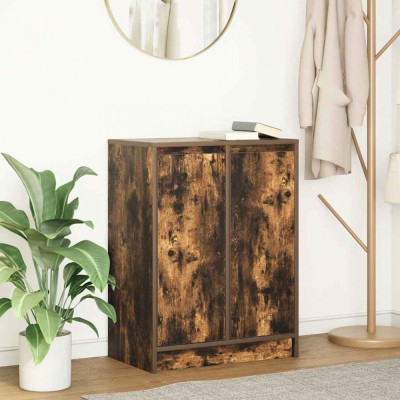 Gossi bufeta stejar afumat 57x34x76 cm lemn prelucrat foto