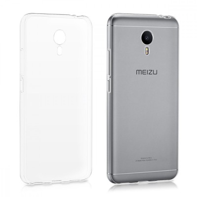 Husa pentru Meizu M3 Note, Silicon, Transparent, 39861.03 foto