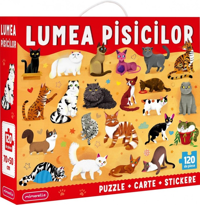 Puzzle - Lumea Pisicilor, - Editura Mimorello