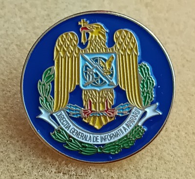QW9 N3 20 - insigna - militar - informatii militare foto