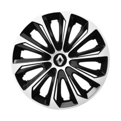 Set 4 capace roti Extra strong silver R15 Compatibil Cu Renault foto