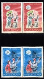 A11 TX10 6 - 1985 - Anul international al tineretului - perechi de doua timbre, Istorie, Nestampilat