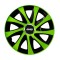 Set 4 capace roti extra drift green R13 pentru gama auto Jeep