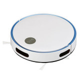 Aspirator robot V-Tac, 2000 mAh, 120 mp, 430 ml, filtru HEPA, telecomanda, Alb, Vtac