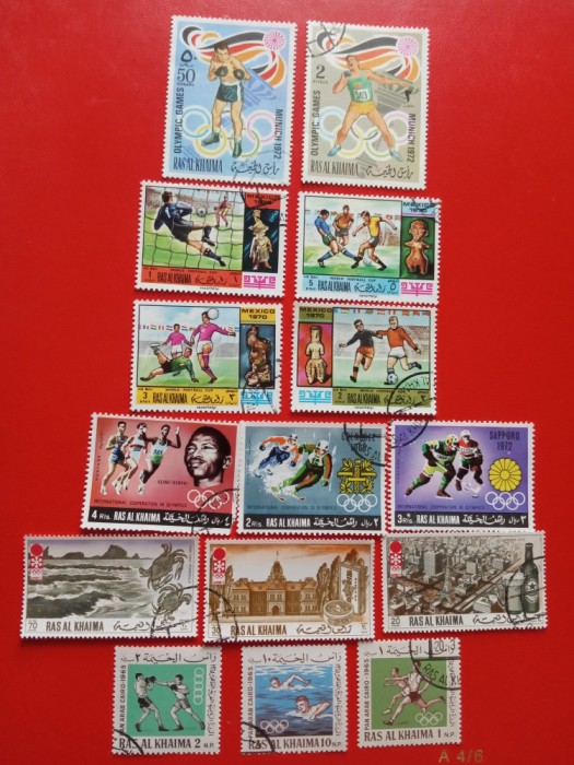 RAS AL KHAIMA, SPORT - SERII ȘTAMPILATE