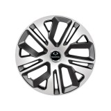 Set 4 Capace Roti, model 15 Inchi (R15) Raven Gri-Negru, Compatibile Cu SsangYong, Autohelix MSA