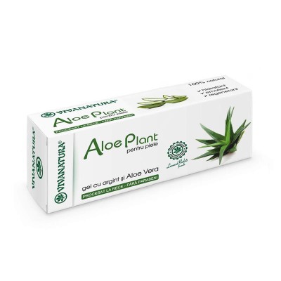 Gel Aloe Vera si Argint Coloidal Viva Natura 20ml foto