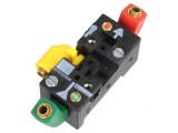 Stativ Module Logice și Relee 2-8 bar 19x90x30 mm