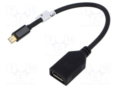 Adaptor DisplayPort 1.1a 0,1m LANBERG - Compatibil 1080p, FullHD foto