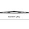 Lamela stergator 650mm/25in Chrysler, Citroen, Dodge, Fiat, Ford, Honda, Hyundai, Infiniti, Jeep, Kia, Lancia, Lexus, Mazda, Mercedes, Nissan, Opel,