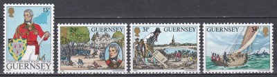 Guernsey 1984 - A 150-a aniversare a morții generalului-maior Sir John Doyle, MNH foto