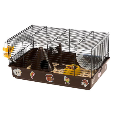 Cușcă pentru hamsteri CRICETI 9 PIRATES 46 x 29,5 x 23 cm foto