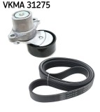 Set curea transmisie cu caneluri Seat Ibiza IV, Ibiza IV Sc; Skoda Citigo, Fabia III, Octavia III; VW Caddy IV, Polo V Motor 1.0, lungime 1000 mm,