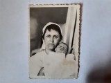 Fotografie cca 6/9 cm cu mamă cu bebeluș