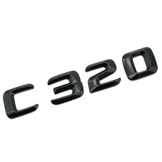 Emblema C 320 Negru, pentru spate portbagaj Mercedes