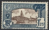 Guadelupa (Colonie Franceză / Marea Antilelor) 1928&ndash;1940 - Timbru Definitiv MNH &bdquo;Bărcute de Pescuit &amp; Pelican / 1.25 Franci&rdquo; -KV1