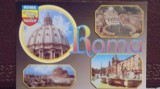 ITALIA - ROMA - 4 VEDERI DIN CAPITALA SI EMBLEMA ORASULUI - NECIRCULATA.