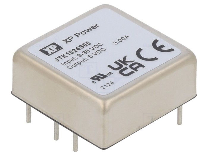 Convertor DC/DC 15W, 5V 4A