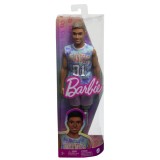 BARBIE PAPUSA BAIAT FASHIONISTAS SATEN CU UN PICIOR CU PROTEZA, BARBIE - Fashionistas
