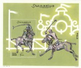 Somalia 2001 - Sport , criket , colita dantelata , MNH . Mi.Bl.85