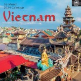 Vietnam - 2024 Square Wall Calendar