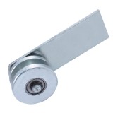 Cumpara ieftin Rola poarta culisanta cu placa, 70mm, 160mm lungime, montare deasupra pamantului, actionare mecanica, 861g