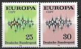 B1561 - Germania RF 1972 - Europa-cept 2v.neuzat,perfecta stare, Nestampilat