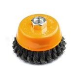 Perie de sarma tip cupa cu noduri rasucite ROTOR 100mm M14 Innovative ReliableTools