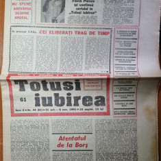 totusi iubirea 31 octombrie-6 noiembrie 1991-florin piersic,ana blandiana