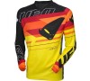 MBS Tricou motocross/enduro Ufo Plast Joints, galben/negru/rosu, XL, Cod Produs: MG04447KXL