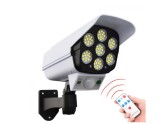 Lampa Solara tip Camera, Incarcare Solara, LED, Cu Senzor de Miscare, Alb