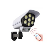 Lampa Solara tip Camera, Incarcare Solara, LED, Cu Senzor de Miscare, Alb