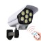 Lampa Solara tip Camera, Incarcare Solara, LED, Cu Senzor de Miscare, Alb