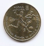 Polonia 2 Zloti 2002 (comemorativa: Campionatul de fotbal Coreea-Japonia) KM-433