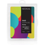 Cumpara ieftin NEONAIL Duo Acrylgel Forms șabloane pentru unghii tip 03 Modern Almond 120 buc