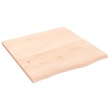 Cumpara ieftin Polita de perete, 60x60x2 cm, lemn masiv de stejar netratat