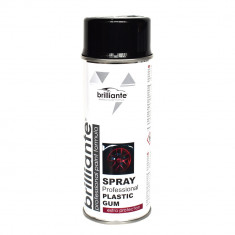 Spray Vopsea Cauciucata Brilliante, Negru, 400ml