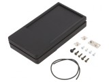 Carcasă Universală ABS Neagră 66x120x22mm